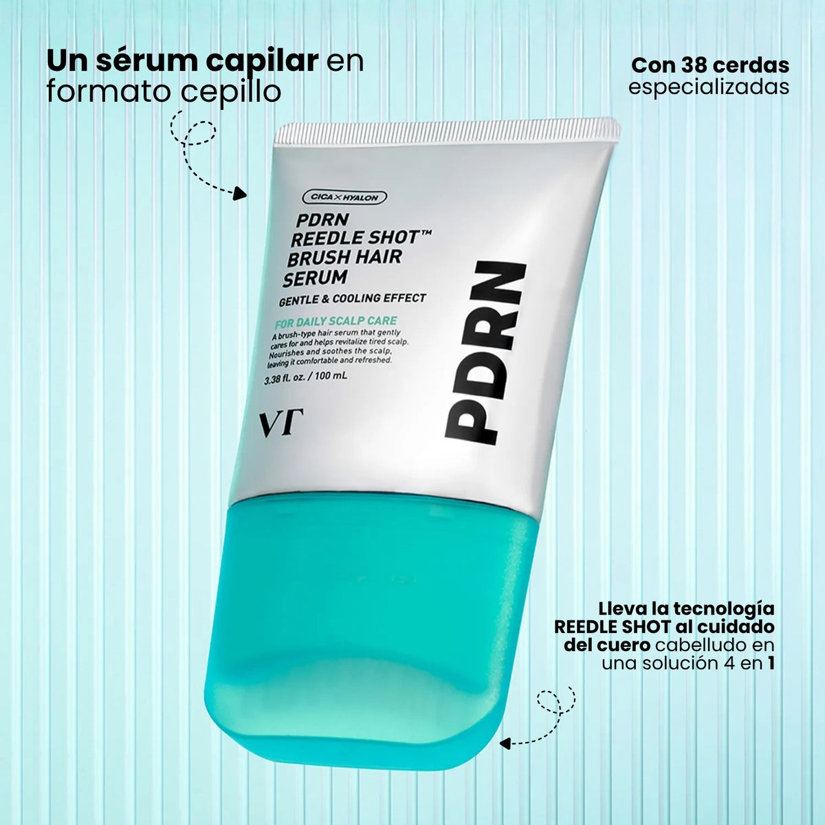 Sérum Capilar PDRN con Brocha Integrada – VT Cosmetics